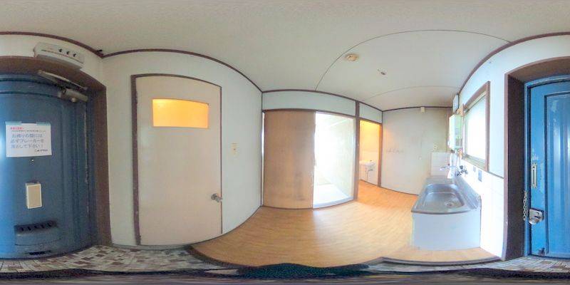 パノラマ画像玄関