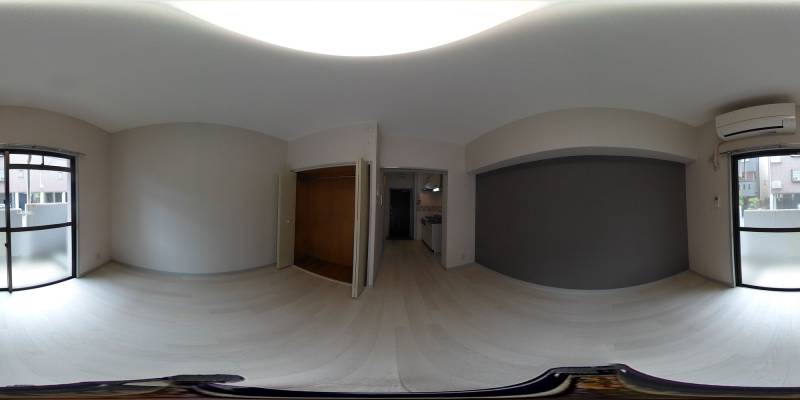 パノラマ画像リビング