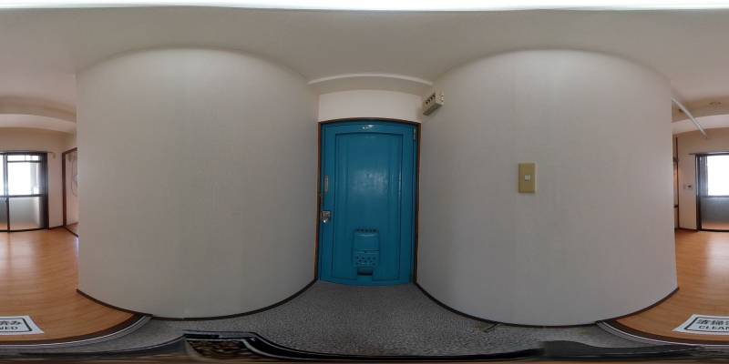 パノラマ画像玄関