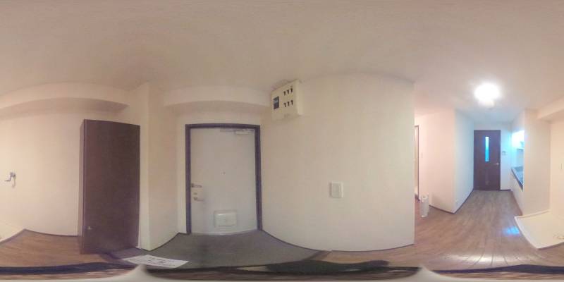 パノラマ画像玄関