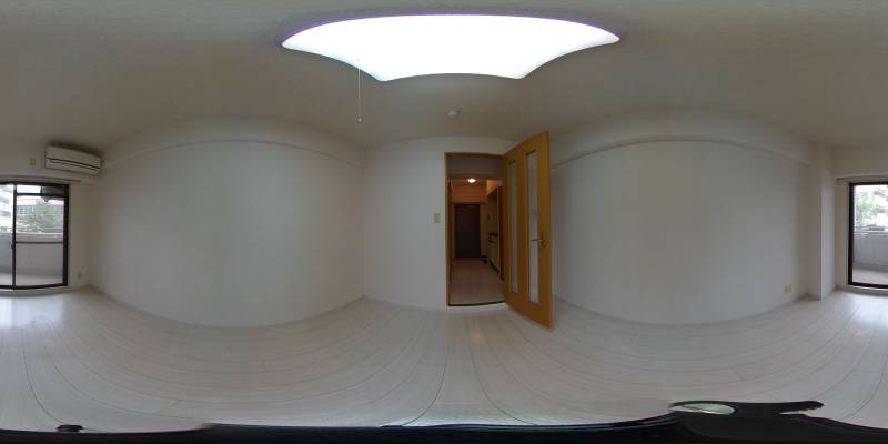 パノラマ画像リビング