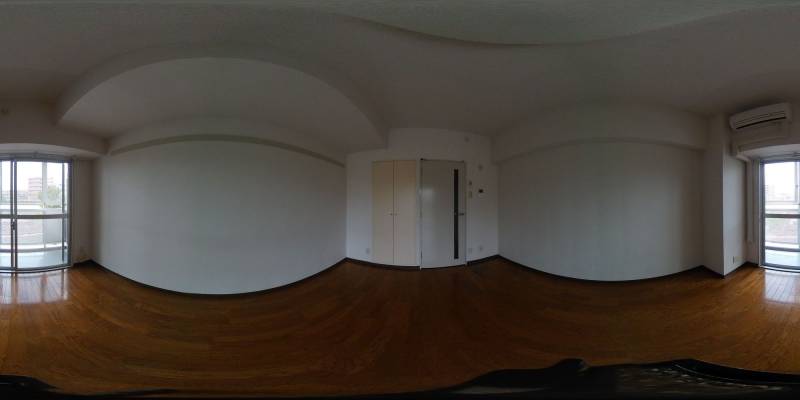 パノラマ画像洋室