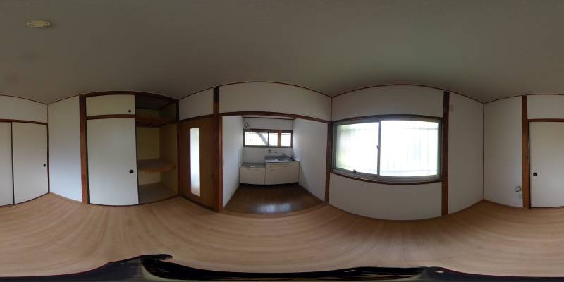 パノラマ画像洋室