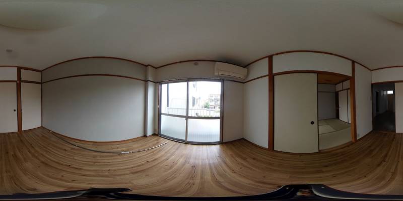 パノラマ画像洋室