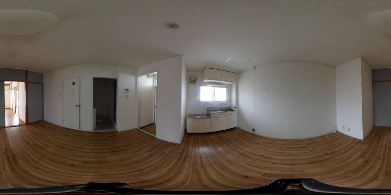 パノラマ画像リビング