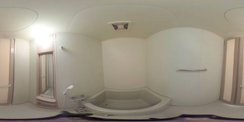 パノラマ画像バスルーム