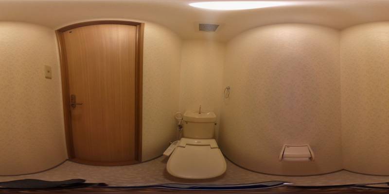 パノラマ画像トイレ