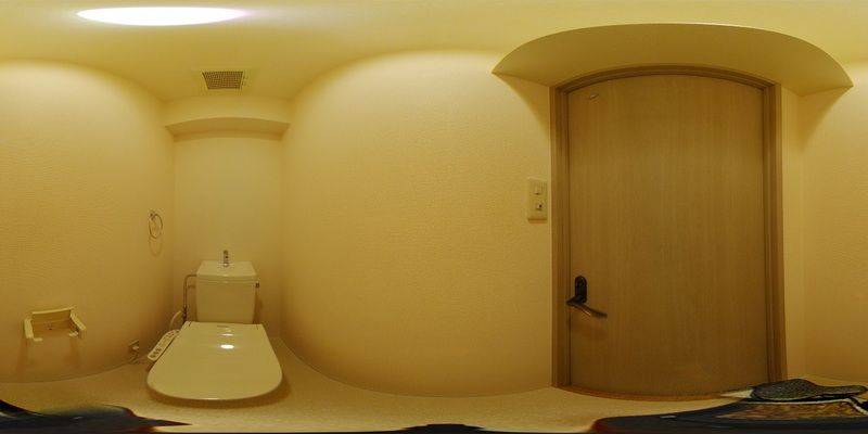 パノラマ画像トイレ