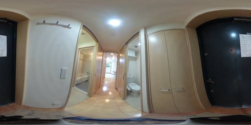 パノラマ画像玄関