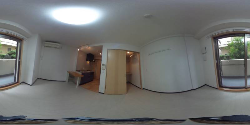 パノラマ画像洋室