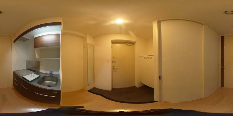 パノラマ画像玄関