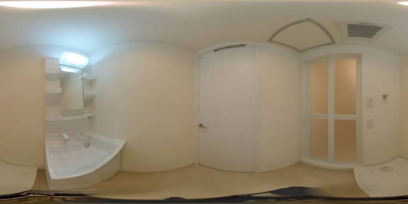 パノラマ画像洗面所