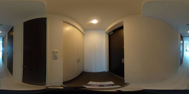 パノラマ画像玄関