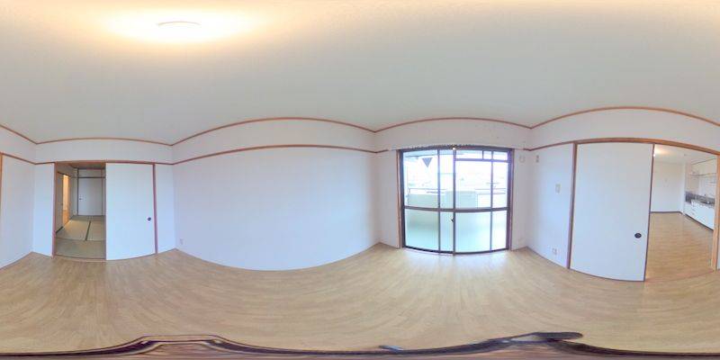 パノラマ画像洋室