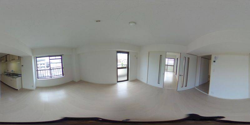 パノラマ画像リビング