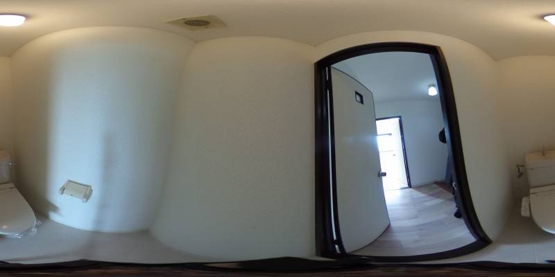 パノラマ画像トイレ