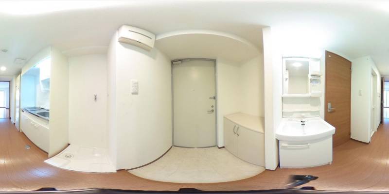 パノラマ画像玄関