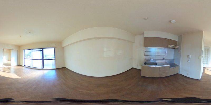 パノラマ画像リビング