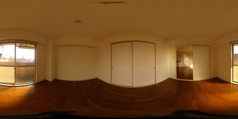 パノラマ画像洋室