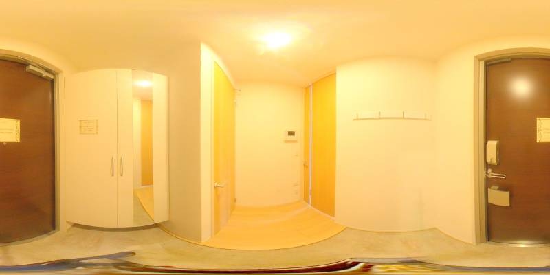 パノラマ画像玄関