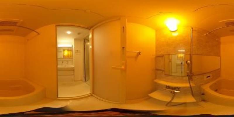 パノラマ画像バスルーム