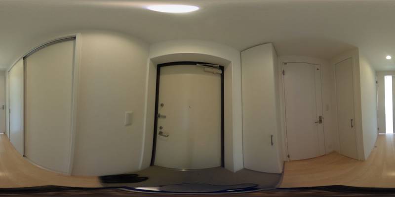 パノラマ画像玄関