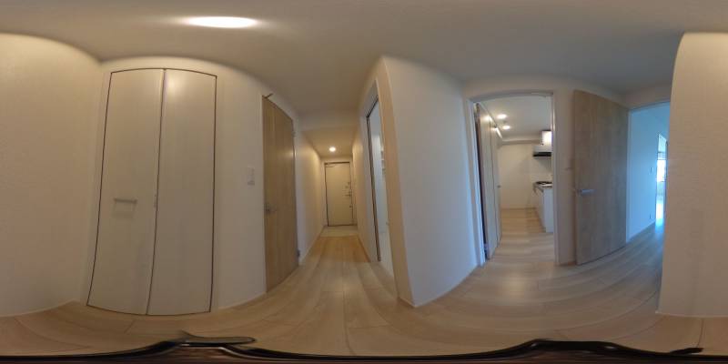 パノラマ画像玄関