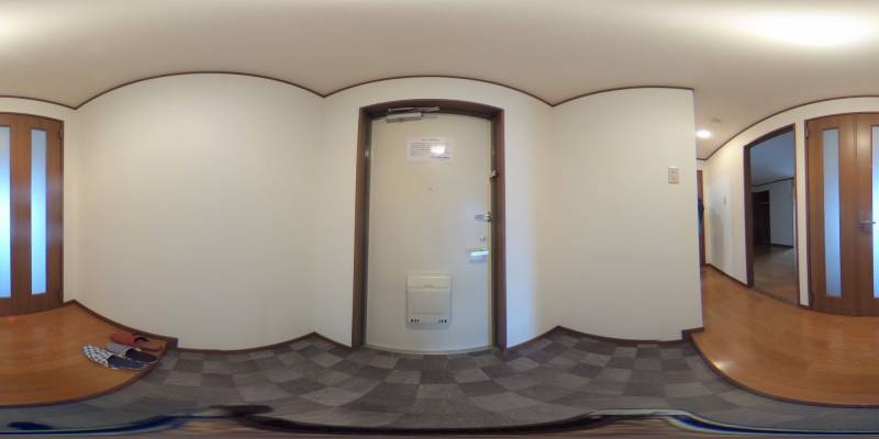 パノラマ画像玄関