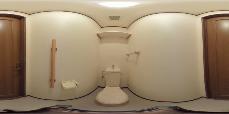 パノラマ画像トイレ