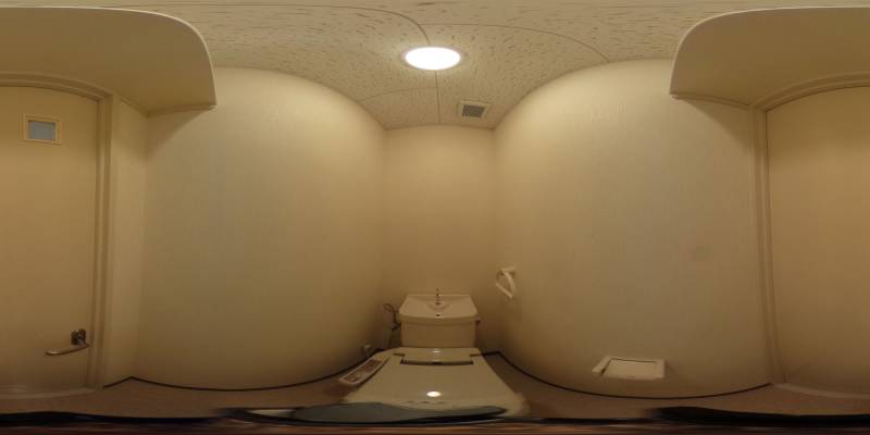 パノラマ画像トイレ