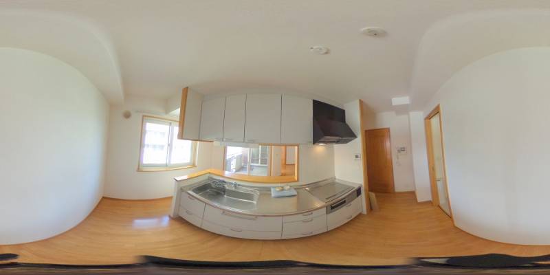 パノラマ画像リビング