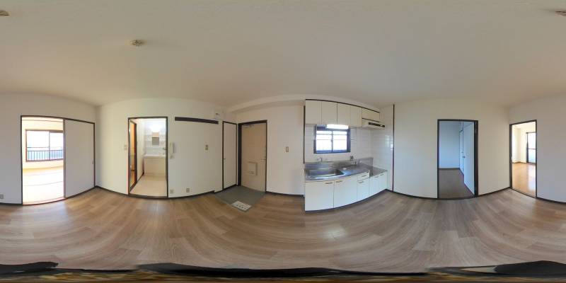 パノラマ画像リビング