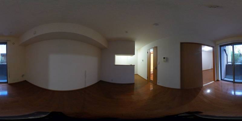 パノラマ画像リビング