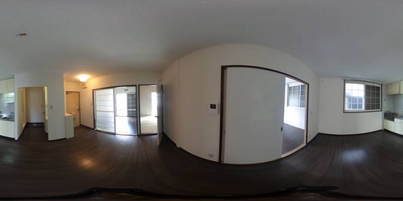 パノラマ画像リビング