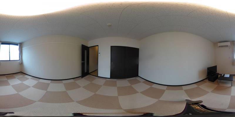 パノラマ画像洋室