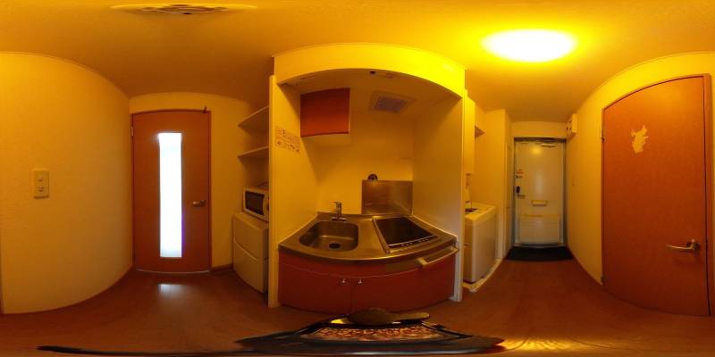 パノラマ画像キッチン