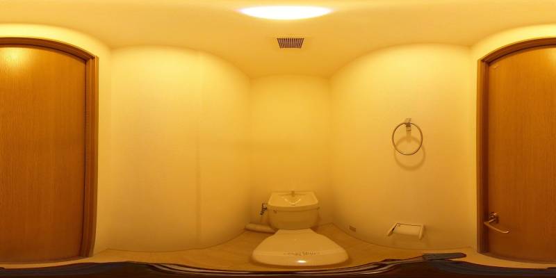 パノラマ画像トイレ