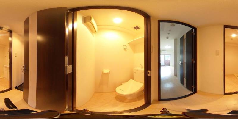 パノラマ画像トイレ