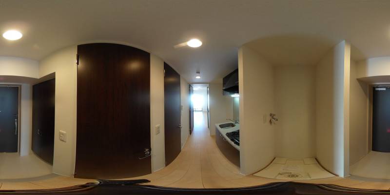 パノラマ画像玄関