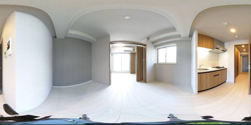 パノラマ画像洋室