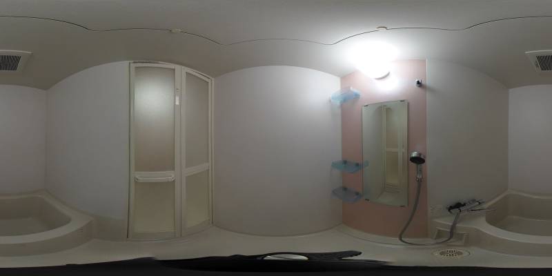 パノラマ画像バスルーム