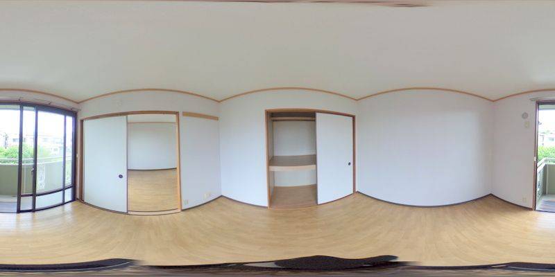 パノラマ画像洋室