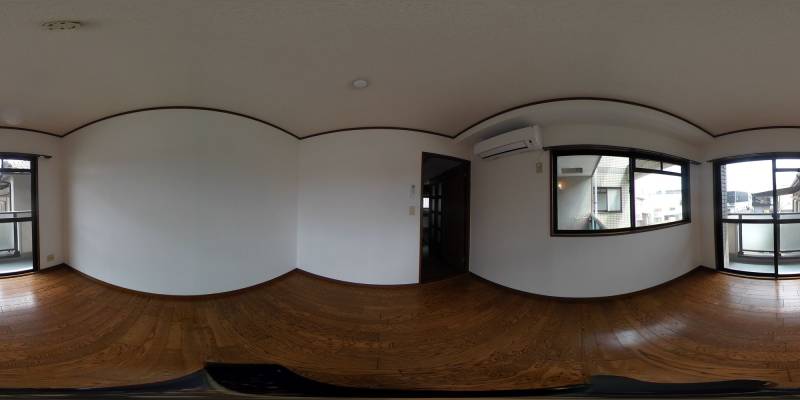 パノラマ画像洋室