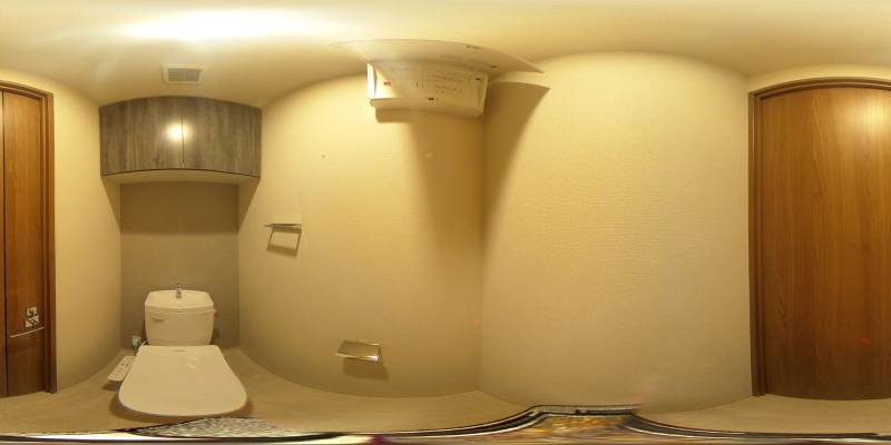 パノラマ画像トイレ