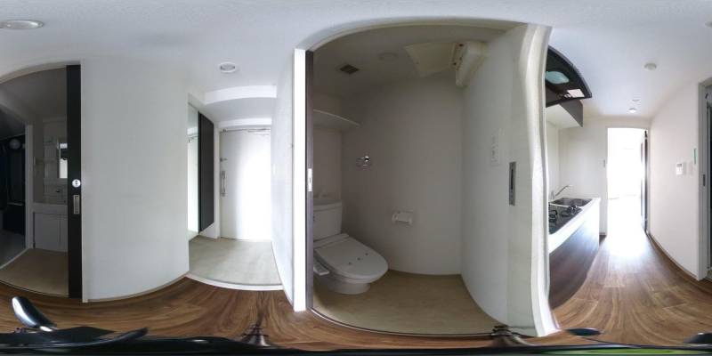 パノラマ画像トイレ
