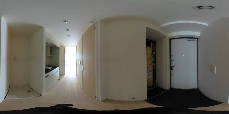 パノラマ画像玄関