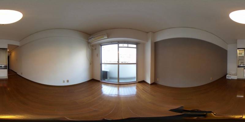 パノラマ画像リビング