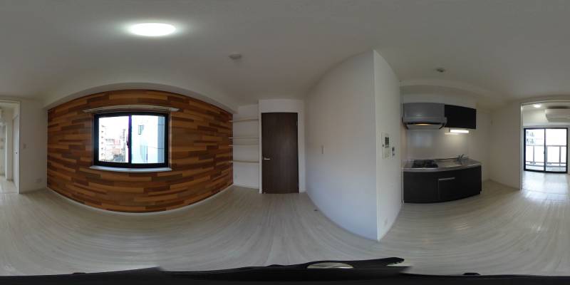 パノラマ画像リビング