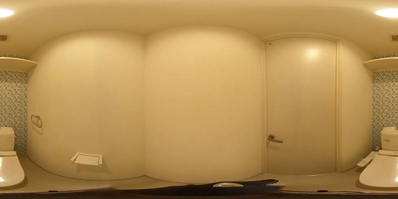 パノラマ画像トイレ