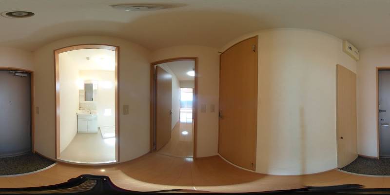 パノラマ画像玄関